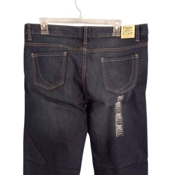 Paper Denim & Cloth Size 32 14 Jeans Womens Skinny Blue Denim Stretch NEW - Picture 8 of 15